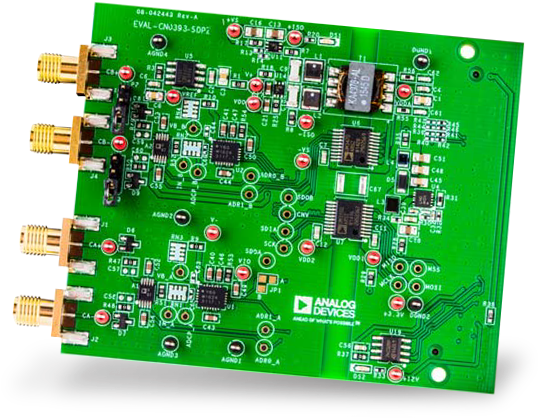 Analog Devices Inc - Analog Devices Eval-cn0393-fmcz (600x436), Png Download