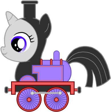 Kryptid, Hybrid, Interspecies Offspring, Offspring, - Thomas And Friends X Mlp (397x405), Png Download