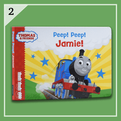 Thomas Tank Gift Box-set - Thomas And Friends: My First Thomas Clock Book (400x400), Png Download