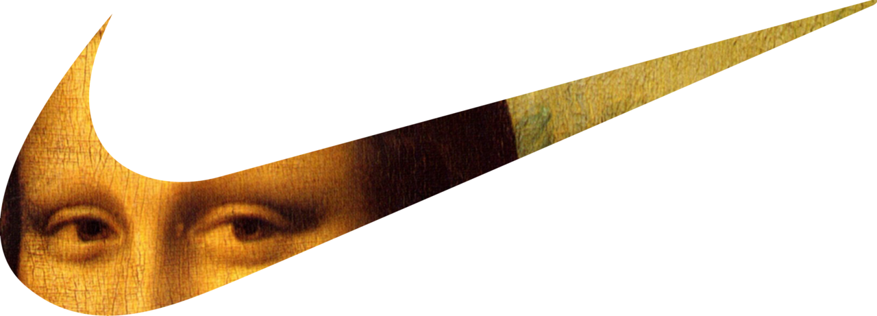 Nike Swoosh Fine Art-15 - Nike Swoosh (1280x461), Png Download