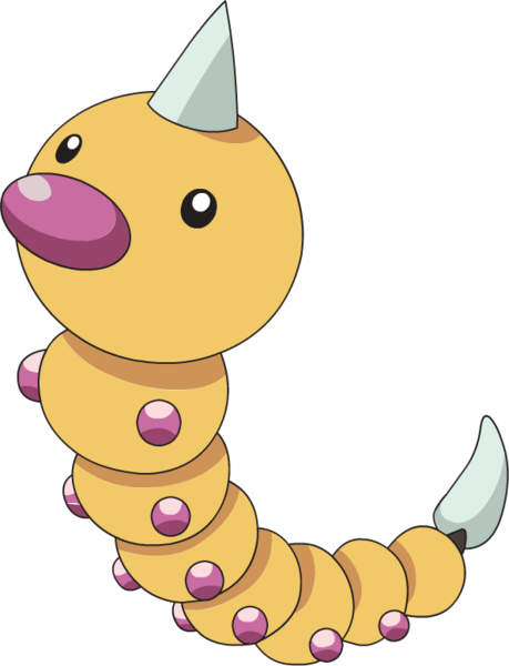 Weedle - Pokemon Weedle (459x600), Png Download