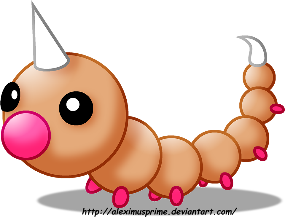 Weedle, Kakuna, And Beedrill Pic - Cartoon (1000x766), Png Download