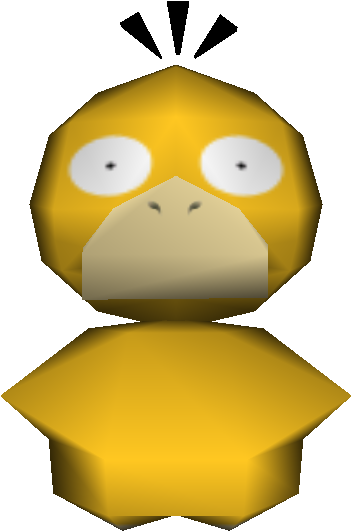 Download Zip Archive - Psyduck (750x650), Png Download