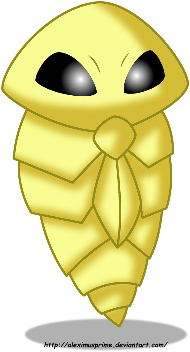 Alex Smyth On Twitter - Kakuna (669x1200), Png Download