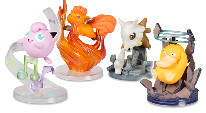 Joining The First Set Of Pikachu, Eevee, Mew, And Magikarp - Pokemon Center Gallery Figures (700x394), Png Download