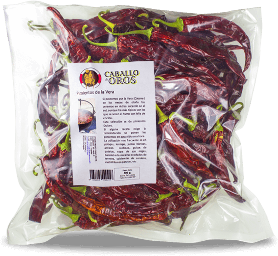 Bags Of Peppers From La Vera 500 G - Bird's Eye Chili (600x645), Png Download
