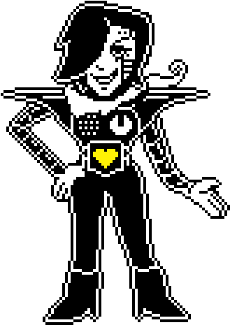 Mettaton Legs Png - Mettaton Sprite (356x492), Png Download
