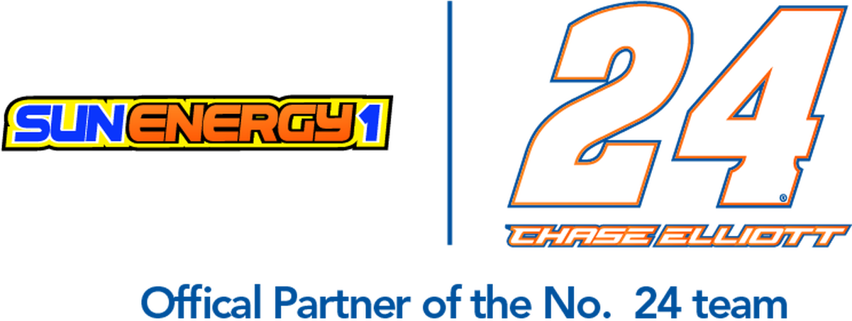 Sunenergy1 Becomes Primary Sponsor Of Chase Elliott - Chase Elliot 2-pack Jumbo Number Decal Set, Multicolor, (1200x466), Png Download