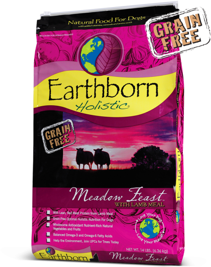 Earthborn Meadow Feast - Earthborn Holistic Dog Food Lamb (520x593), Png Download