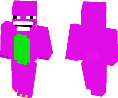 Download Barney The Weirdo - Spiderman Ps4 Minecraft Skin PNG Image with No  Background 