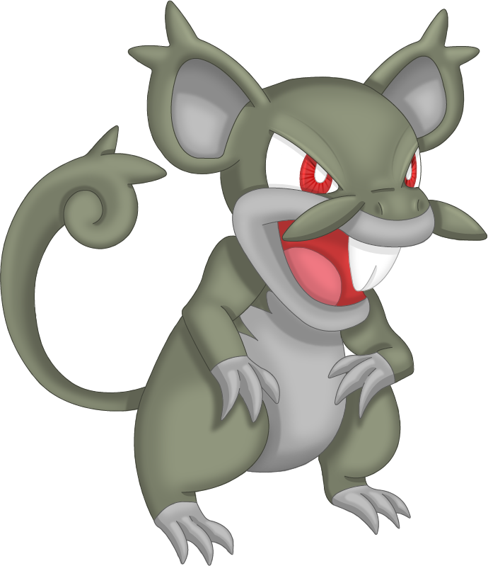 Shiny Alolan Rattata Pokédex - Pokemon Shiny Rattata (690x799), Png Download