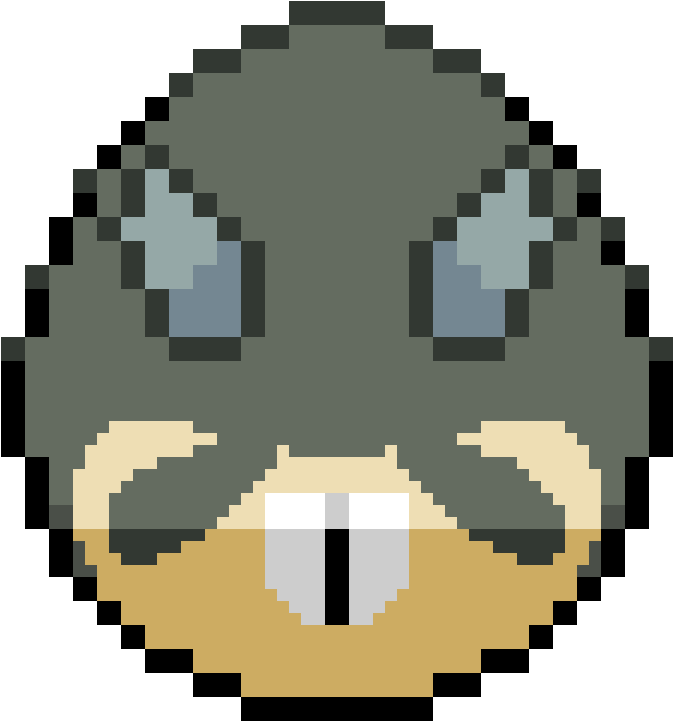Alolan Rattata Custom Egg - 8 Bit Planets (1200x1200), Png Download