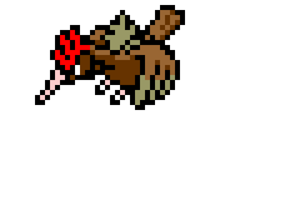 Pokemon Rattata Raticate - Pokemon Pixel Png Fearow (960x640), Png Download