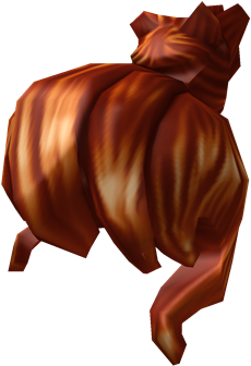 Chestnut Bun - Roblox Acorn Hair (420x420), Png Download