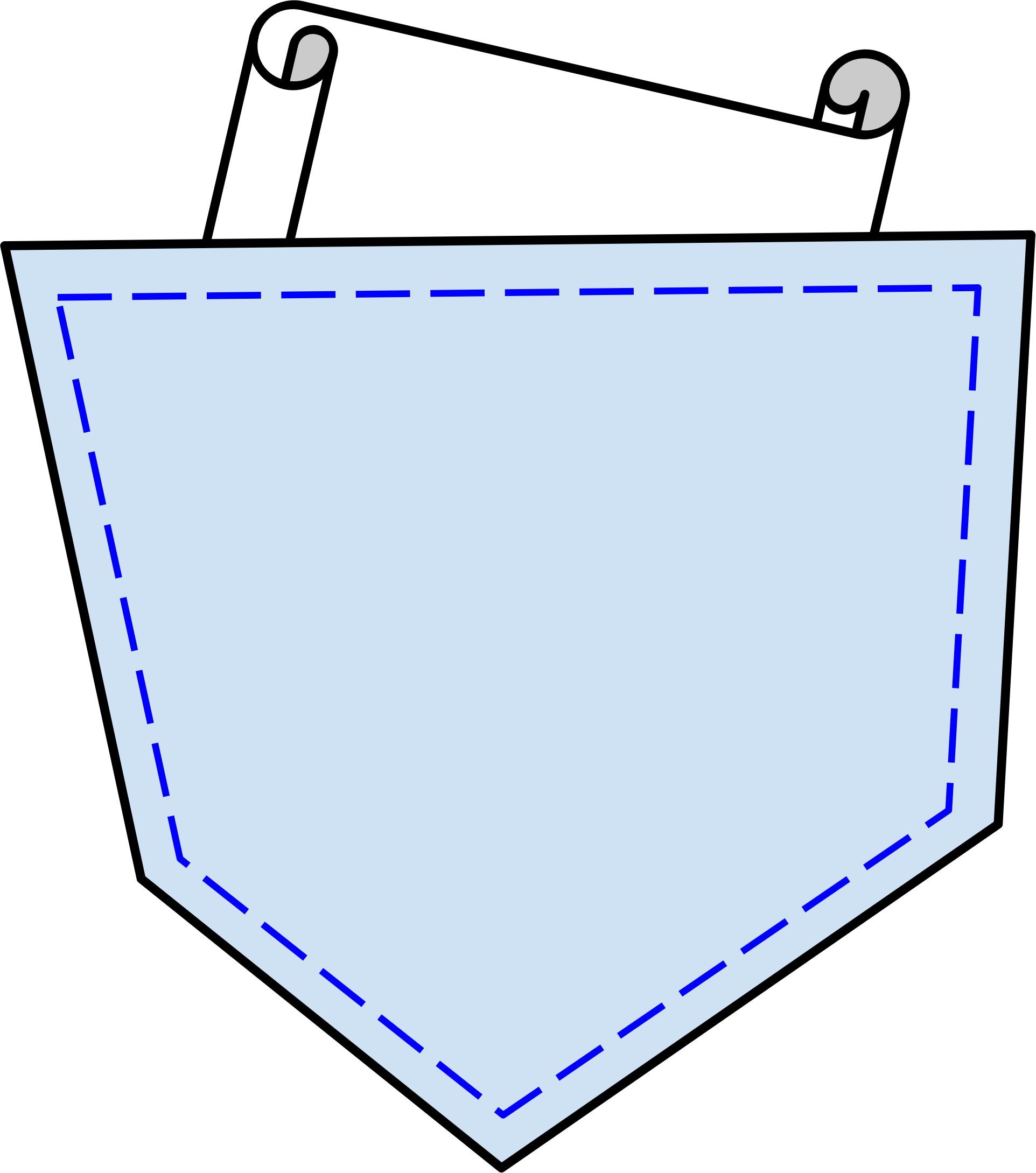 Pocket Png (1924x2179), Png Download