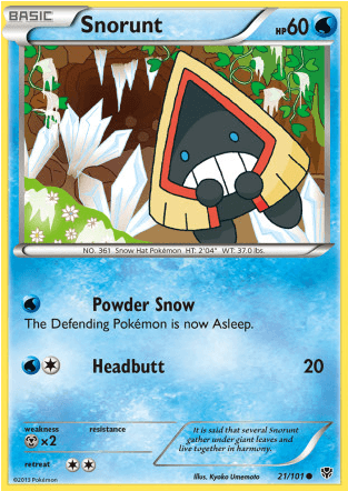 Plasma Blast Png - Snorunt Card (500x500), Png Download