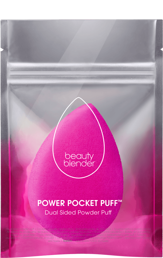 Download Power Pocket Puff™ Beauty Blender Powder Puff PNG Image with