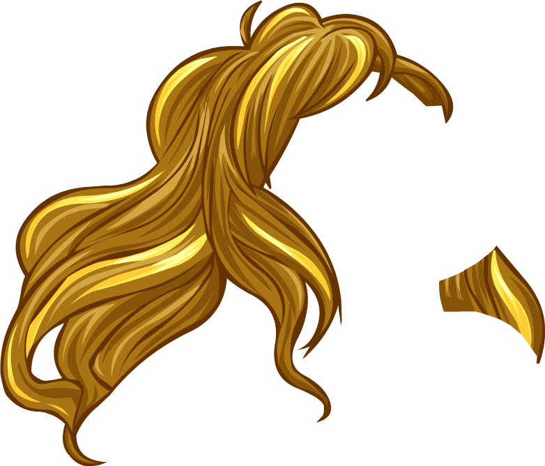 Club Penguin Magica - Cabello Rubio Club Penguin Png (782x668), Png Download