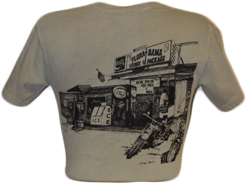 Flora Bama Old Building T Shirt With Pocket - T-shirt (509x509), Png Download