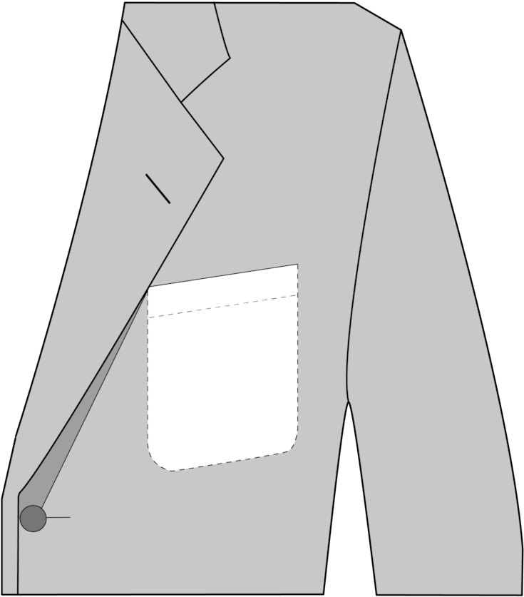 Outbreast Patch - Formal Wear (1000x1000), Png Download