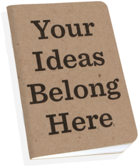 Custom Notebooks By Scout Books - Label (520x520), Png Download