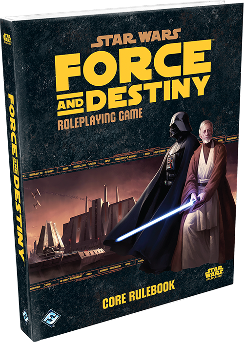 41807468 - Star Wars Force And Destiny Roleplaying Game Core Rulebook (500x702), Png Download