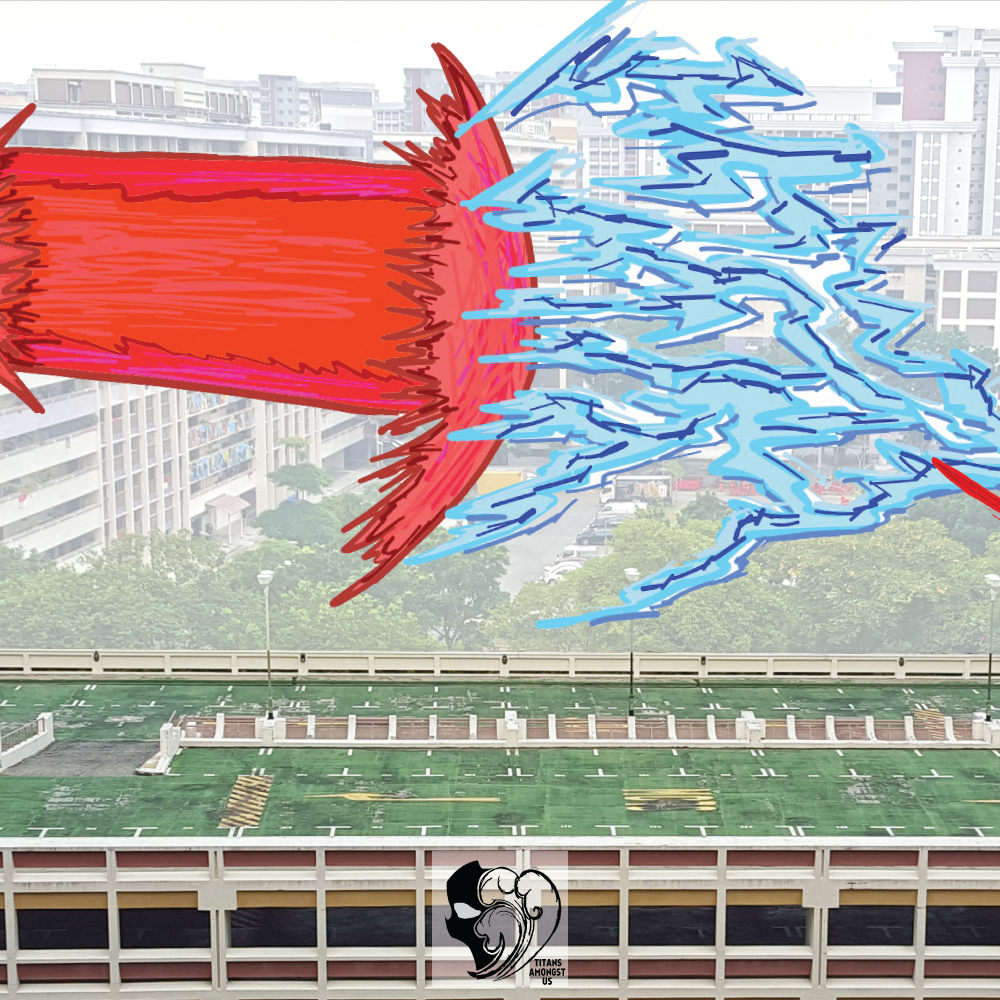 Chaos On The Roof - Race Track (1000x1000), Png Download