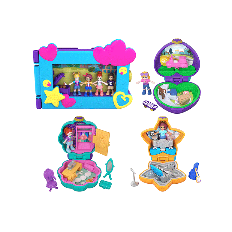 Polly Pocket Micro Value Pack (788x788), Png Download