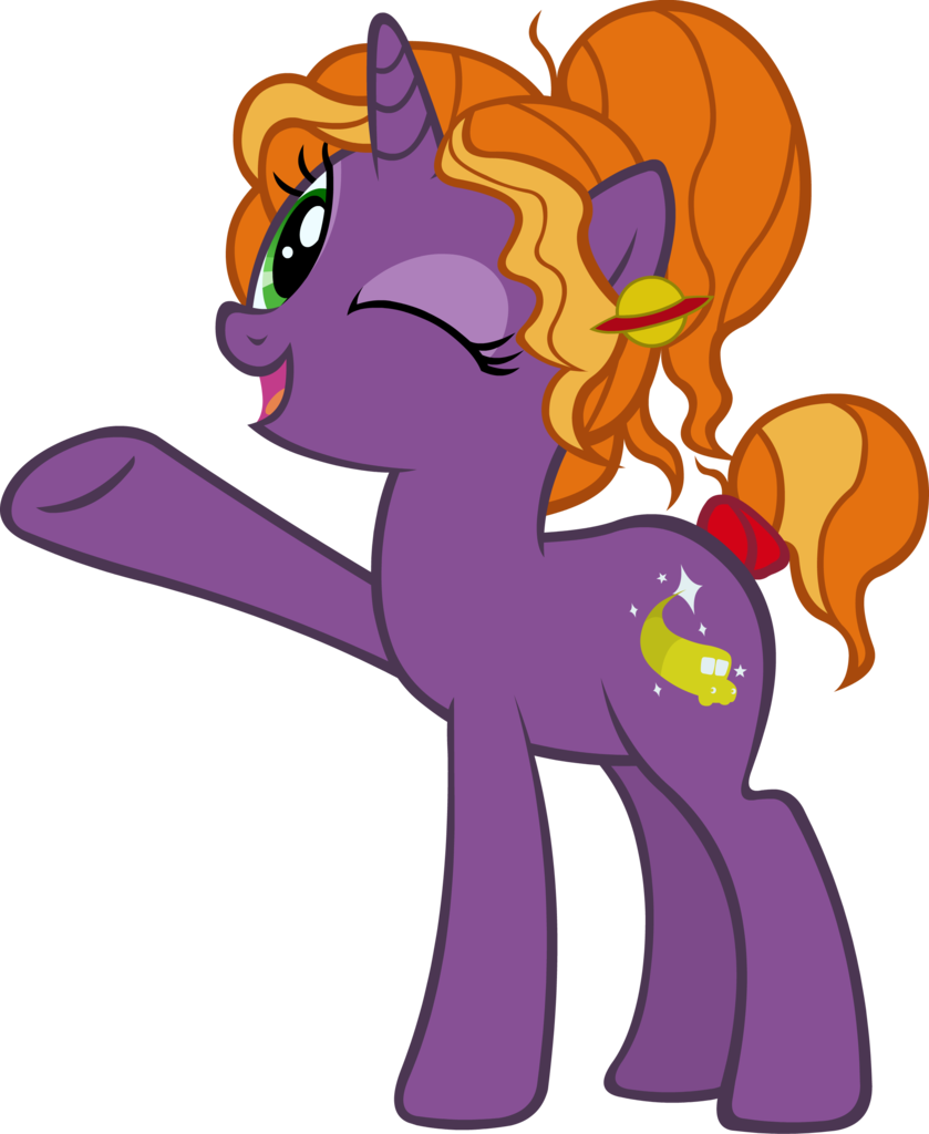 Doctor-g, Female, Magic School Bus, Mare, Ms - Pony Bon Bon Wink (839x1024), Png Download