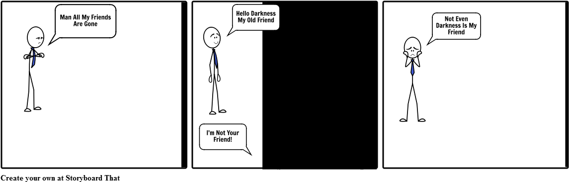 Darkness Is Not Your Friend - Darkness (1164x385), Png Download