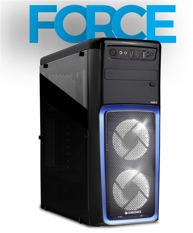 Zebronics Force Cabinet (680x770), Png Download