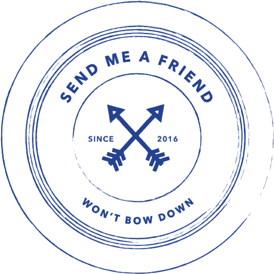 Sendmeafriend Logo 01 - Portable Network Graphics (600x600), Png Download