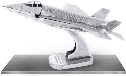 Picture Of F35 Lightning Ii - Metal Earth F35 (440x330), Png Download