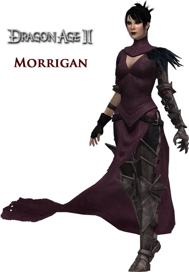 The Dragon Age Series Thread [archive] - Dragon Age Morrigan Flemeth Armor (654x917), Png Download