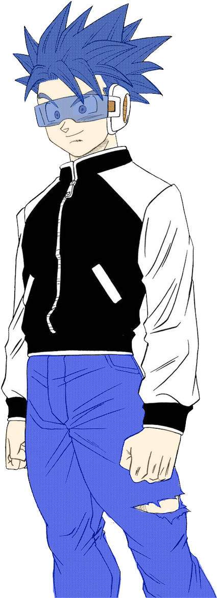 Future Warrior - Xenoverse 2 Time Patroller (507x1181), Png Download