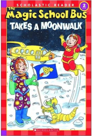 The Magic School Bus Science Reader - Magic School Bus Takes A Moonwalk (475x475), Png Download