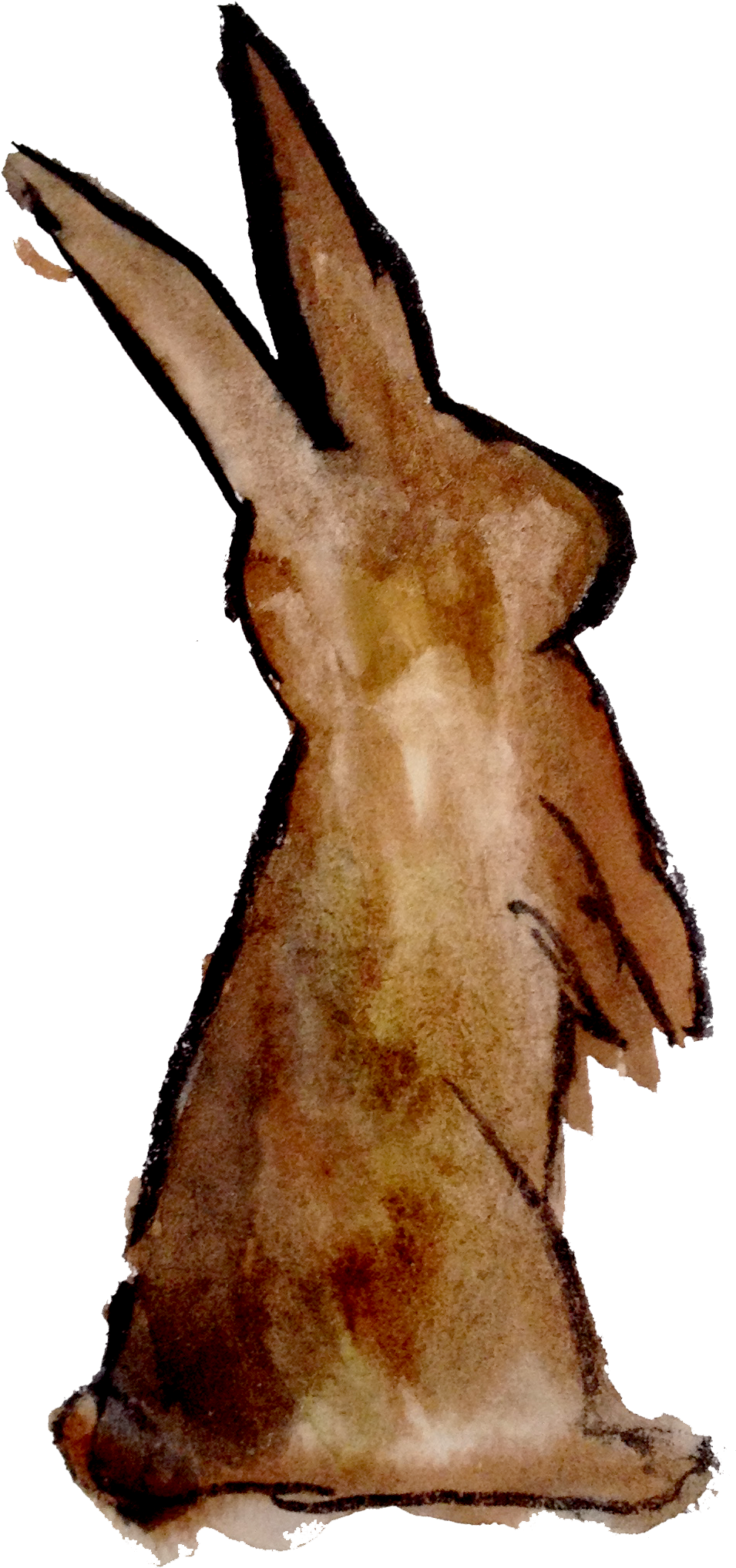 Rabbit On The Moon "el Conejo En La Luna" Leyenda Zapoteca - Visual Arts (1092x2124), Png Download