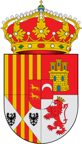 Luna - Escudo Boadilla Del Monte (354x600), Png Download