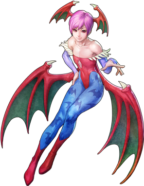 Is Morrigan A Good Name For A Female Swoobat - Lilith And Morrigan (326x403), Png Download