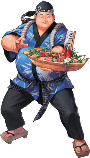 Itamae Xiukai 1470 Gems Raw Fish Is Bothersome To Prepare, - Concept Art (424x600), Png Download