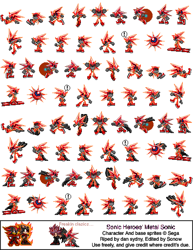 Metal Shadow Sprites - Sonic Metal Shadow Sprites (396x513), Png Download