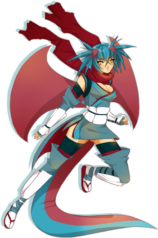 Salamence - Pokemon Salamence Gijinka (700x970), Png Download