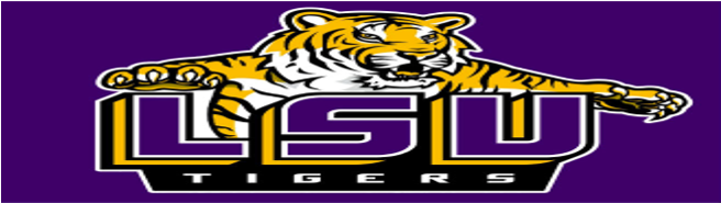 Lsu Tigers - Illustration (655x366), Png Download