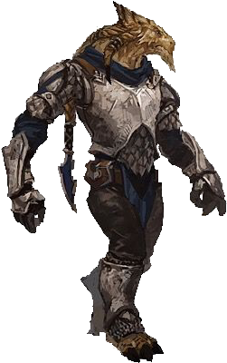 Dragonborn - Dragonborn D&d (351x454), Png Download