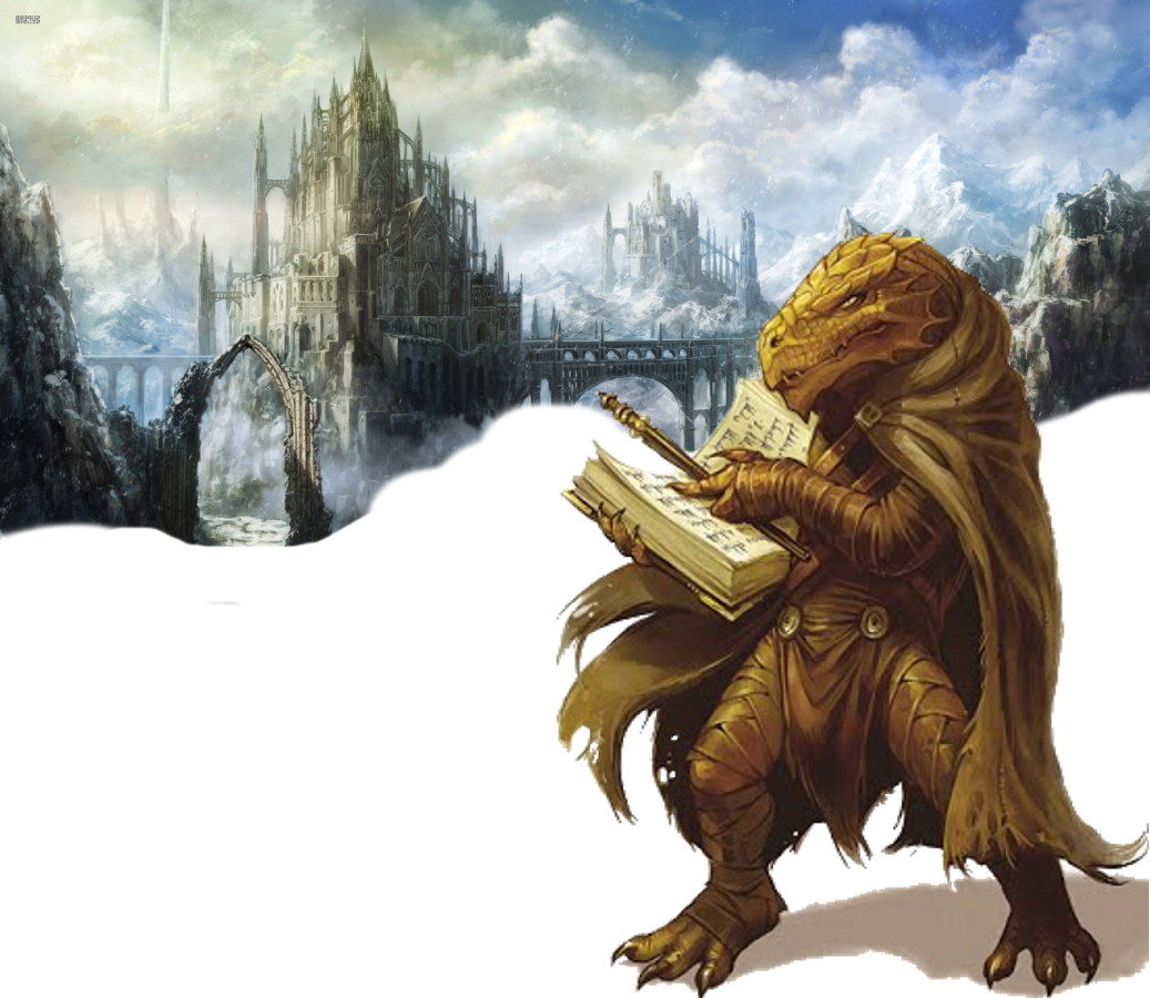 Dragonborn - Revised - Dragonborn Mage (1037x900), Png Download