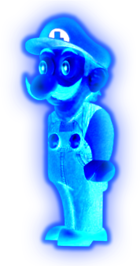 Blue Ultimate Spirit Weegee - Portable Network Graphics (600x868), Png Download