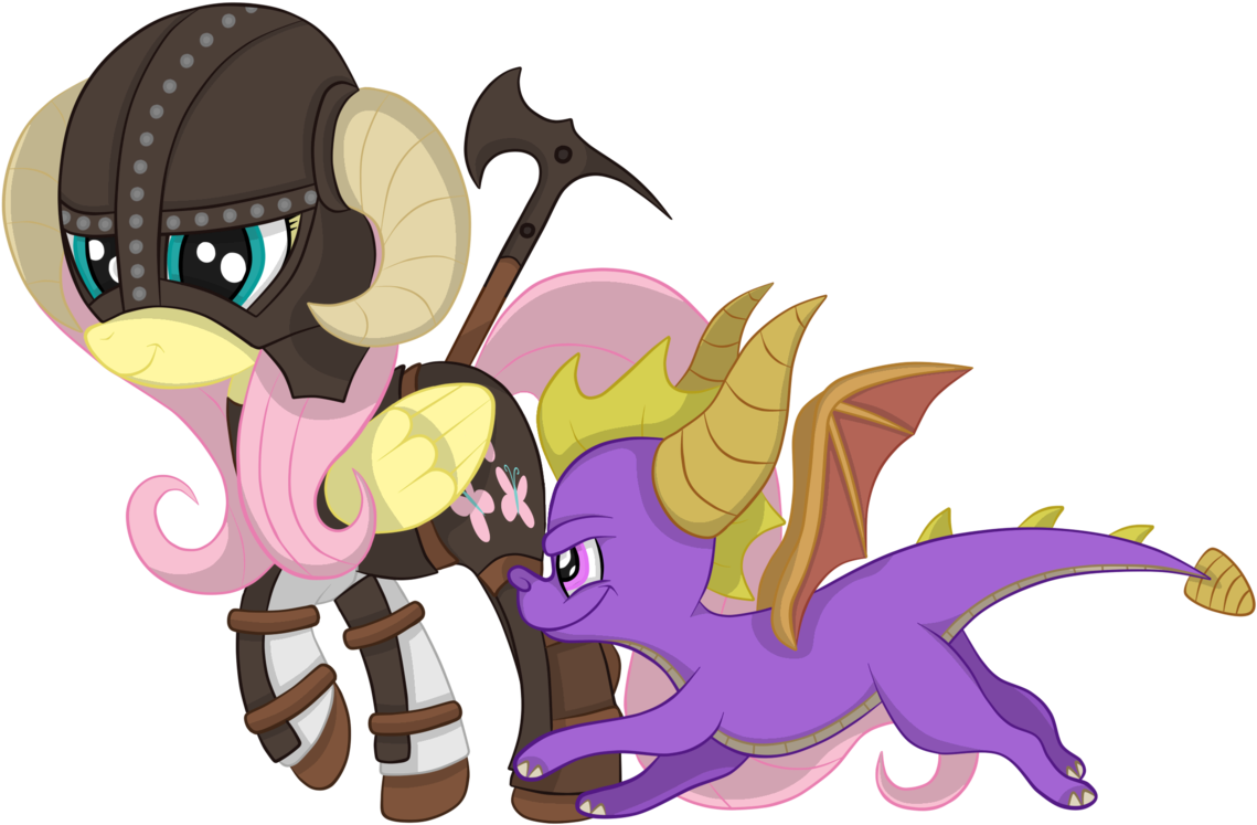 Squipycheetah, Battle Axe, Crossover, Cute, Dovahkiin, - Cartoon (1280x956), Png Download