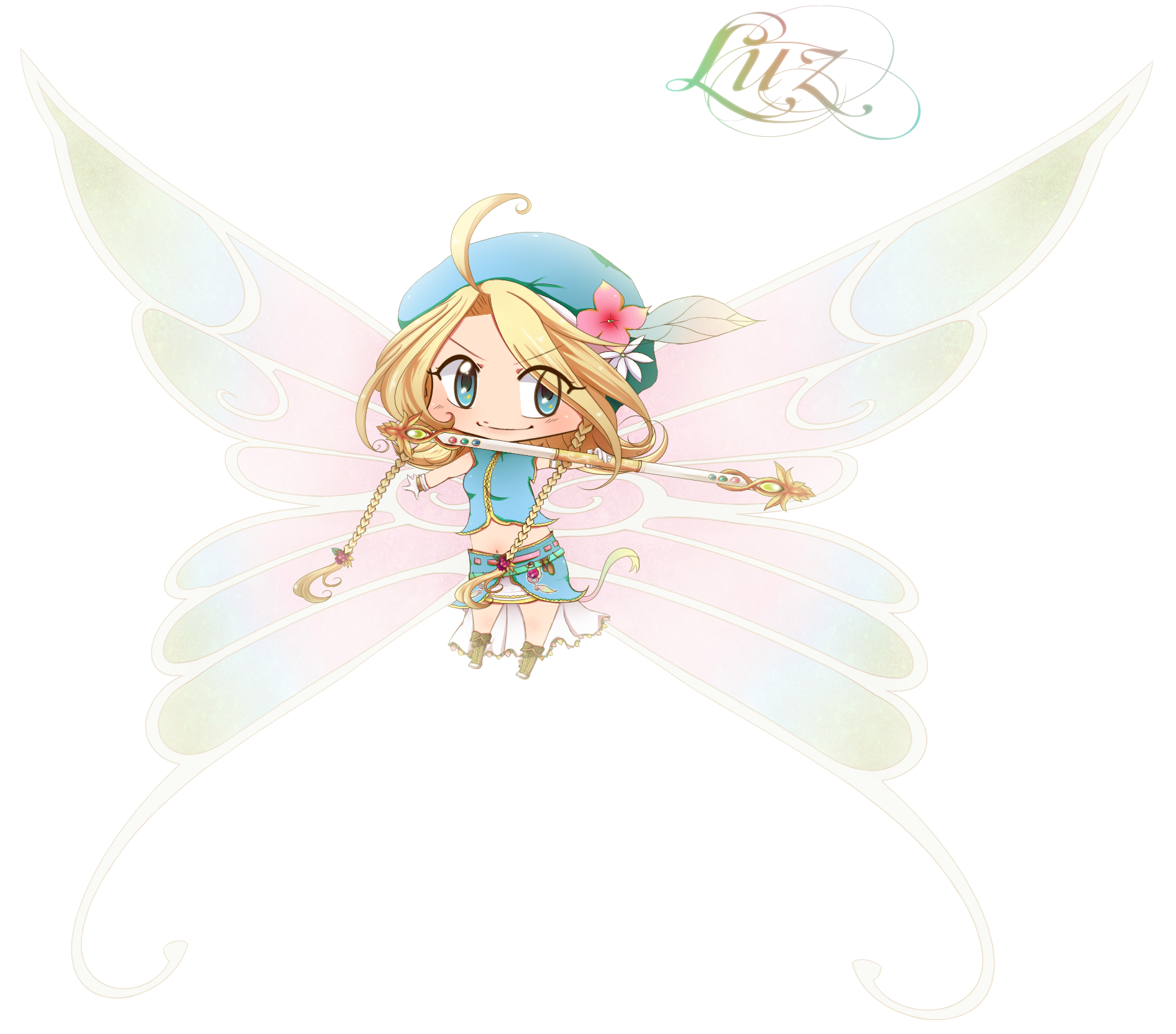 Chibi Luz - Fairy (2300x2300), Png Download