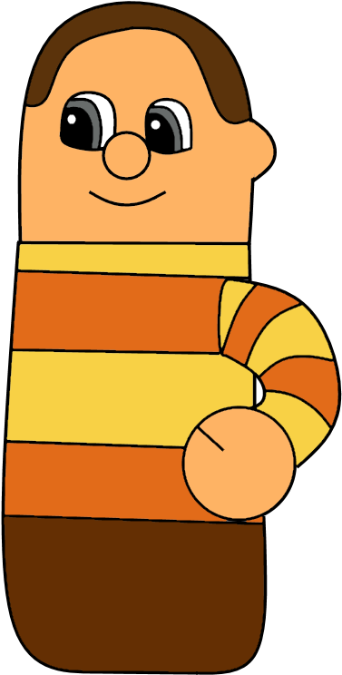 Wuain Is The Weegee Of Wayne From Higglytown Heroes - Higglytown Heroes Weegee (388x758), Png Download