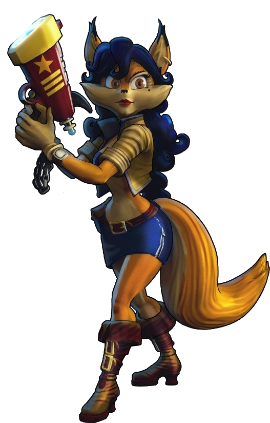 Carmelita Fox - Thieves In Time Carmelita (540x843), Png Download